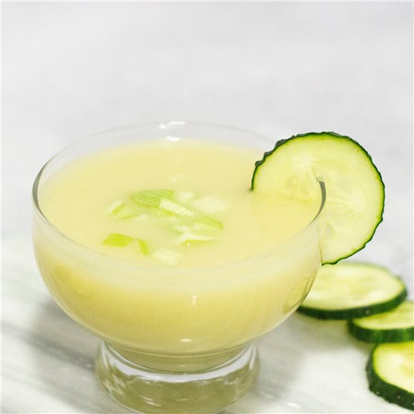 Pack of 6 Cold Cucumber and Apple Creams, 2400ml-trasera