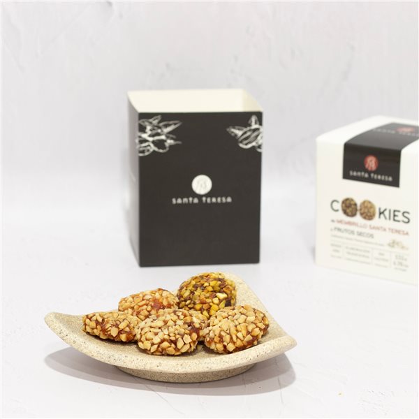 Pack mit 6 Dosen Quitten-Cookies mit Trockenfrüchten.-izquierda