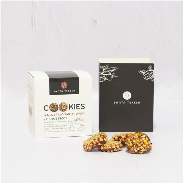 Pack mit 6 Dosen Quitten-Cookies mit Trockenfrüchten.-trasera