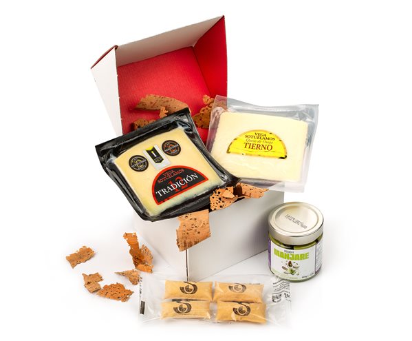 Schafskäse-Pistazien-Creme Gourmet-Paket - Vega Sotuélamos x Manjare Cremes-detalle