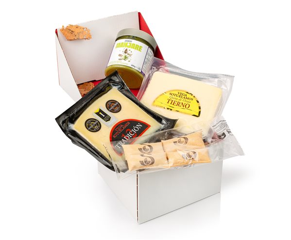 Schafskäse-Pistazien-Creme Gourmet-Paket - Vega Sotuélamos x Manjare Cremes-lateral