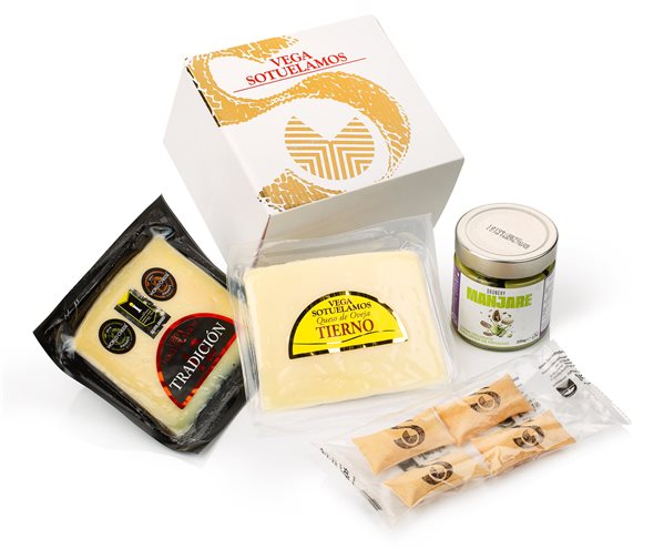 Schafskäse-Pistazien-Creme Gourmet-Paket - Vega Sotuélamos x Manjare Cremes-trasera