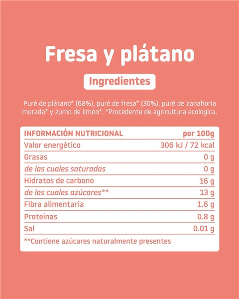 Pack fraise et banane X 10-trasera