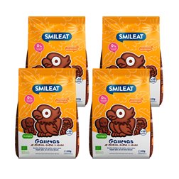 Pack Hafer-, Dinkel- und Kakaokekse X 4