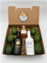 Pack Gourmet 1,5 Kg Aguacates + Aceite Arbequina & Picual + Miel (A Elegir)