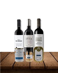 Pack Gourmet 6 Productos: 3 Vinos Premium + 3 Conservas Yubero Gourmet
