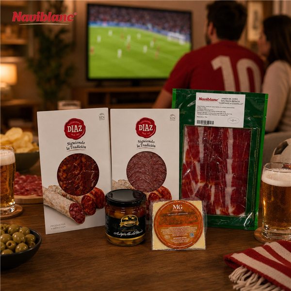 Pack gourmet 'Día de fútbol en casa'-trasera