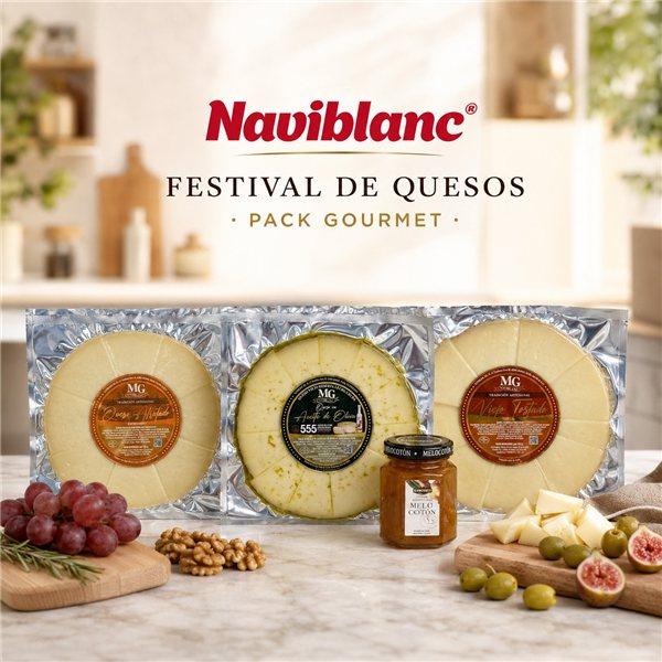 Pack gourmet 'Festival de quesos'-trasera