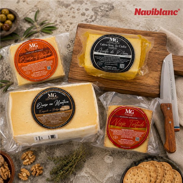 Pack gourmet 'La quesería'-lateral