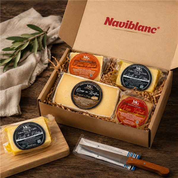Pack gourmet 'La quesería'-trasera