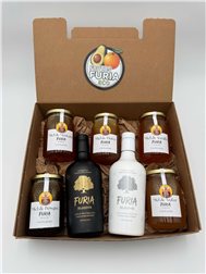 Pack Gourmet Mieles FURIA + Aceite Arbequina & Picual
