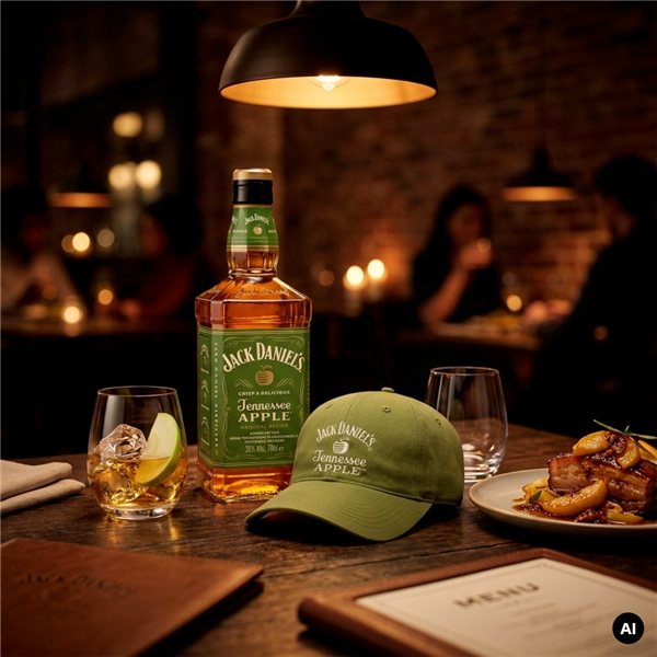 Pack Jack Daniels Apple + Jack Daniels Blackberry + Geschenk-Cap-detalle