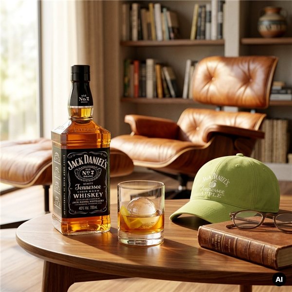 Pack Jack Daniels + Jack Daniels Apple + Geschenk-Basecap-detalle