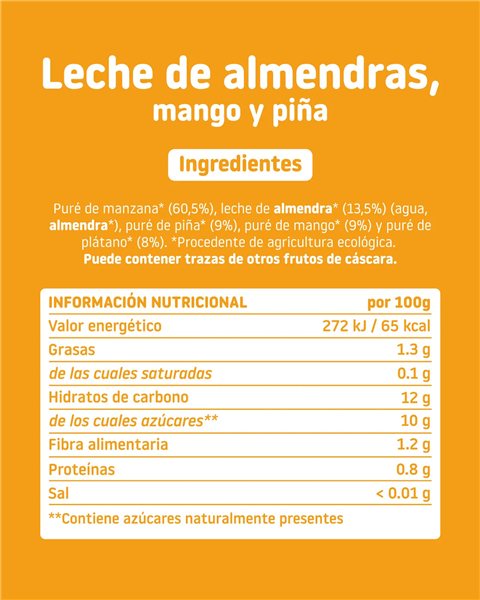 Pack Almond Milk, Mango and Pineapple X 10-izquierda