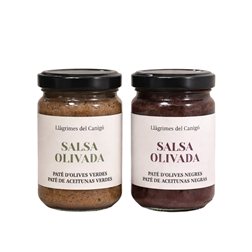 Pack Olivadas Gourmet – Olivada Verde y Olivada Negra 140g