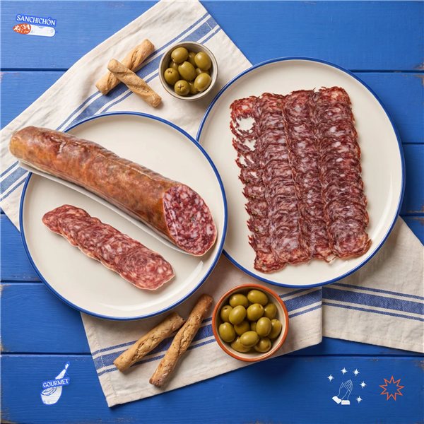 Pack Pecado Carnal · Black Friday | Jamón de Bellota 100% Ibérico +42 Meses Pieza 7-7,5 kg + Surtido de Embutido-izquierda