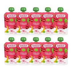 Pack Pouches cerise, açai et amarante X 10