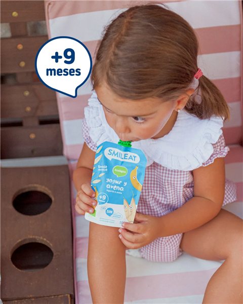 Pack Pouches yogur y avena X 10-detalle