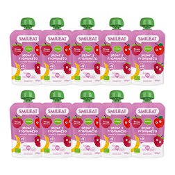 Pack Pouches Joghurt und Himbeere X 10