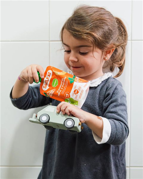 Pack Pouches Karotte, Birne und Banane X 10-trasera