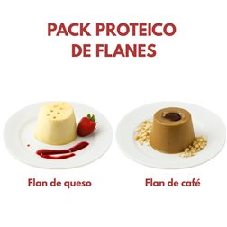 Proteinpaket mit Käse- und Kaffee-Puddings | Hoch in Proteinen