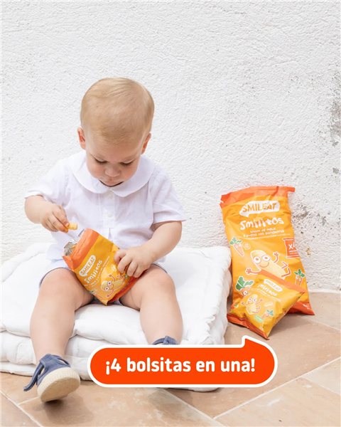Pack Smilitos de maïs, avoine et carotte X 8-izquierda