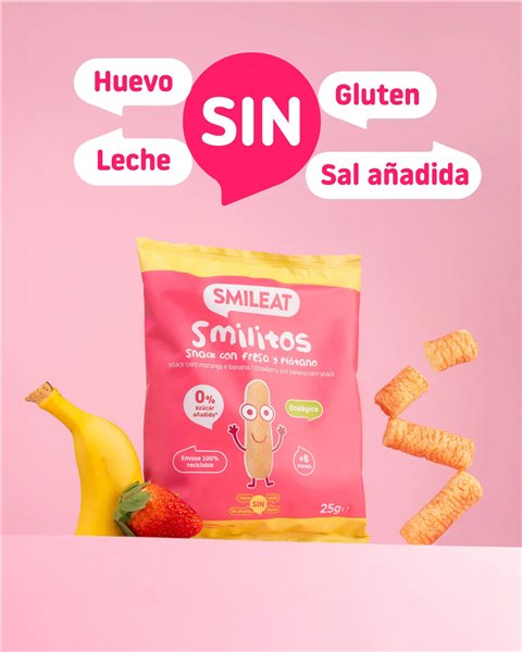 Pack Smilitos fraise et banane X 8-lateral