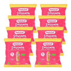 Pack Smilitos fraise et banane X 8
