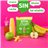 Pack Smilitos manzana y plátano X 8-lateral