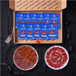 Pack Tentación · Black Friday | 5 sobres de Jamón de Bellota 100% Ibérico +42 Meses + 6 sobres de embutido