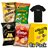 Variety Pack of 8 Bags LAY’S Oven, DORITOS Dippas, LAY’S Gourmet, CHEETOS Pelotazos, 4 Packs of 2 Individual Bags for Snacking and Daily Use + Free T-Shirt-detalle