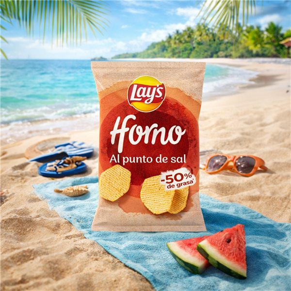 Variety Pack of 8 Bags LAY’S Oven, DORITOS Dippas, LAY’S Gourmet, CHEETOS Pelotazos, 4 Packs of 2 Individual Bags for Snacking and Daily Use + Free T-Shirt-lateral