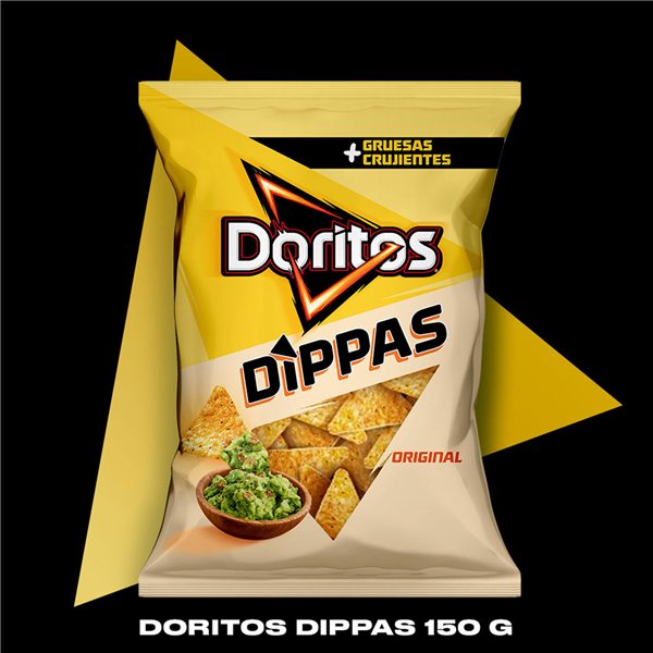 Variety Pack of 8 Bags LAY’S Oven, DORITOS Dippas, LAY’S Gourmet, CHEETOS Pelotazos, 4 Packs of 2 Individual Bags for Snacking and Daily Use + Free T-Shirt-trasera