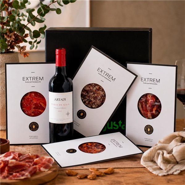 Pack Degustación de Ibéricos con Rioja-detalle
