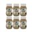 Paquet de 6 Tahini Doux Blanc Bio Anti-goutte 270 g NaturGreen