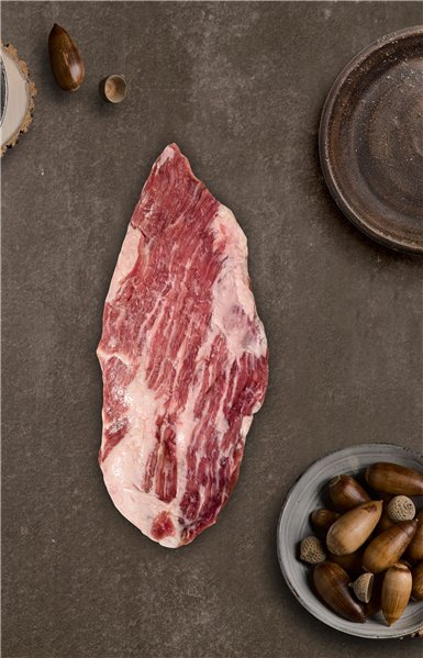 Packs 3 Cortes de carne Barbacoa con Papá - Secreto, Abanico y Tapilla-lateral