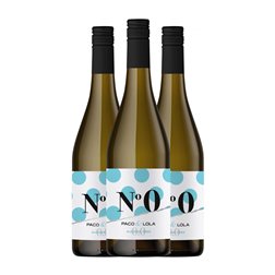 Paco & Lola Nº 0 Rías Baixas 75 cl 0.0 Cero Cero Sin Alcohol Vino Blanco (Caja de 3 unidades)