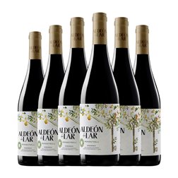 Paco Mulero Aldeón de Lar Monastrell Seco Jumilla Eco — Ecológico 75 cl Vegano Vino Tinto (Caja de 6 unidades)