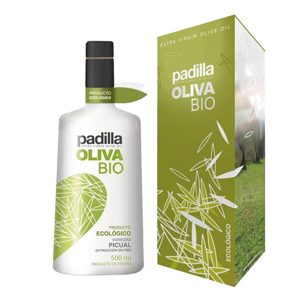 Padilla Ecológico Picual 500ml Bottle-detalle