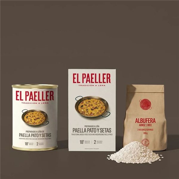 Paella au canard et aux champignons, El Paeller-detalle