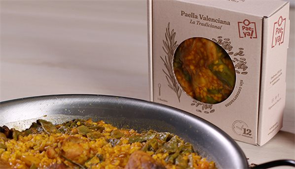 Valencianische Paella-trasera