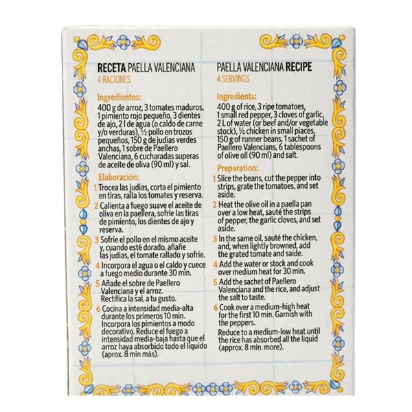 Paellero Valenciana con Azafrán 'Carmencita'-detalle