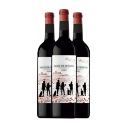 Pagos de Peñafiel Tempranillo Ribera del Duero 75 cl Vino Tinto (Caja de 3 unidades)