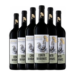 Pagos del Rey Canta Mañanas Tempranillo Ribera del Duero 75 cl Vino Tinto (Caja de 6 unidades)