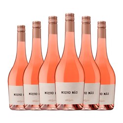 Pagos del Rey Mucho Más Seco Rosé — Rosado 75 cl Tapón de Rosca Vino Rosado (Caja de 6 unidades)
