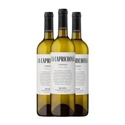 Palacio de Bornos La Caprichosa Rueda Botella Magnum 1,5 L Vino Blanco (Caja de 3 unidades)