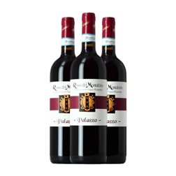 Palazzo Sangiovese Rosso di Montalcino 75 cl Vino Tinto (Caja de 3 unidades)