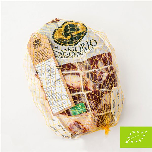 100% Iberian breed ham, boneless, Señorío de Montanera-trasera