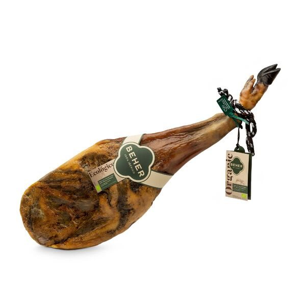 Paleta Cebo de Campo ecológico 100% Ibérico, Beher (pieza entera y deshuesado)-detalle