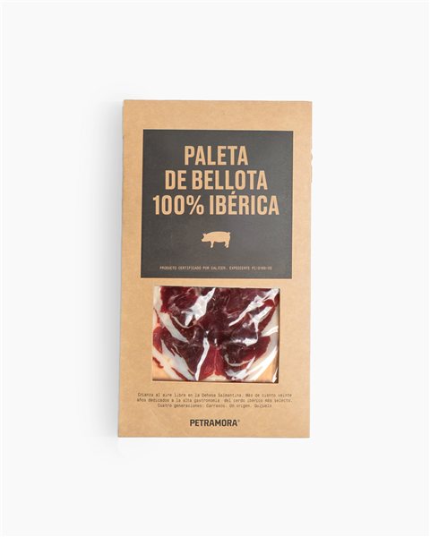 Paleta de bellota 100% ibérica 70 g-lateral